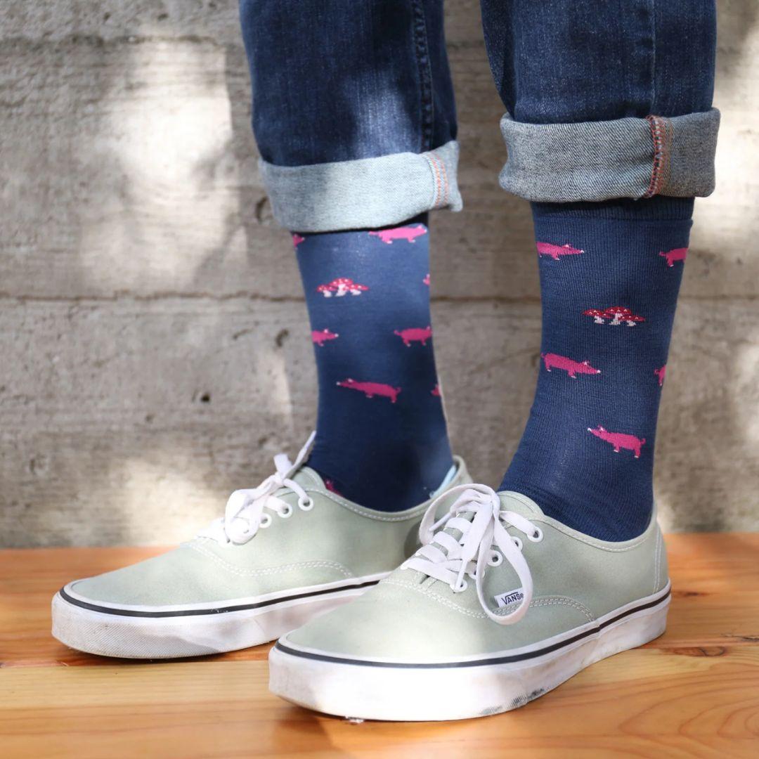 Darn Tough Men's Truffle Hog Crew Lightweight Socks